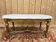 Louis XVI style coffee table – Gilded wood and Carrara marble