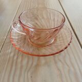 Vintage cups Arcoroc Rosaline