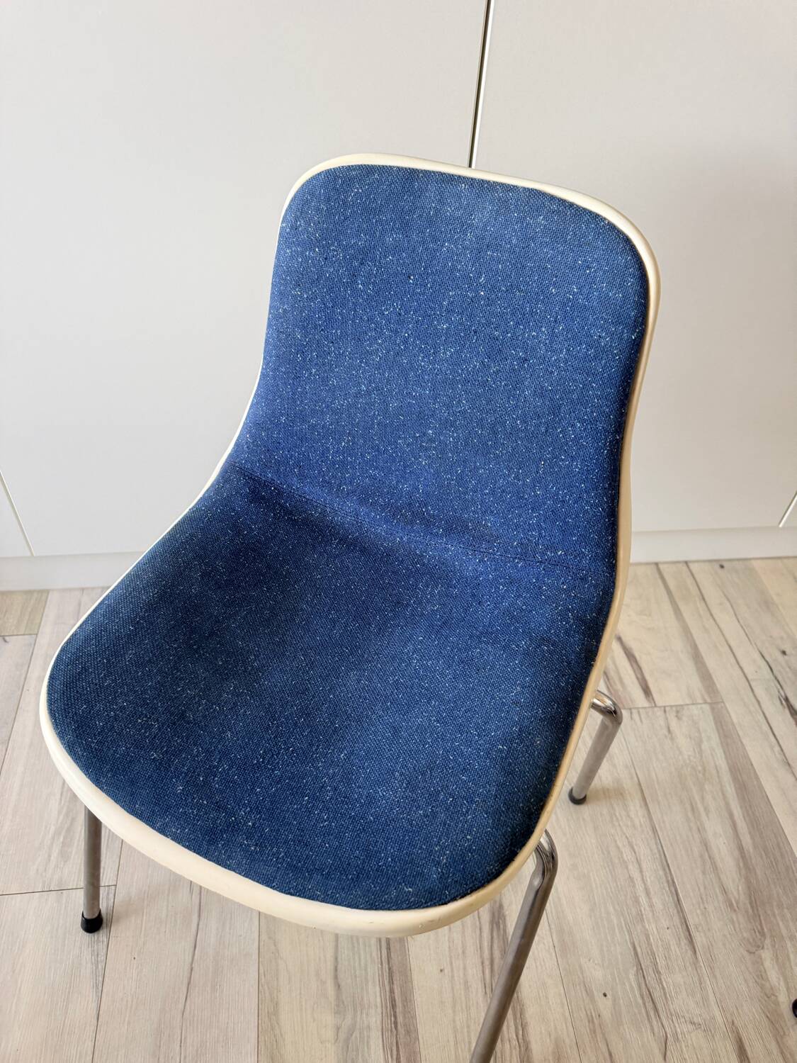 Set of 4 vintage Cojar chairs – Fermigier design – National Furniture