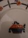 Plate in Badonviller earthenware model DOC diam 24 cm