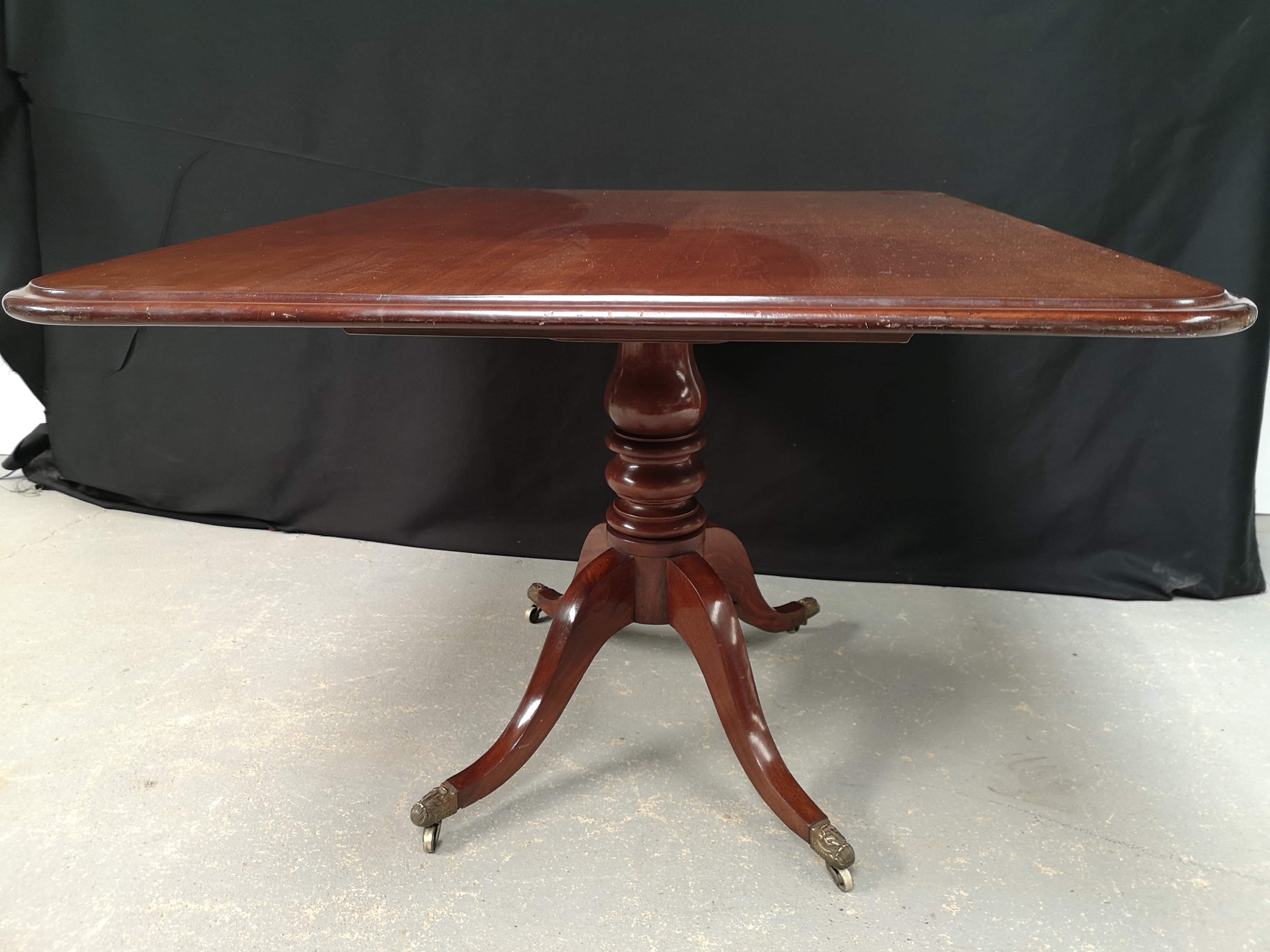 Mahogany English table