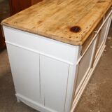 Buffet rustique blanc