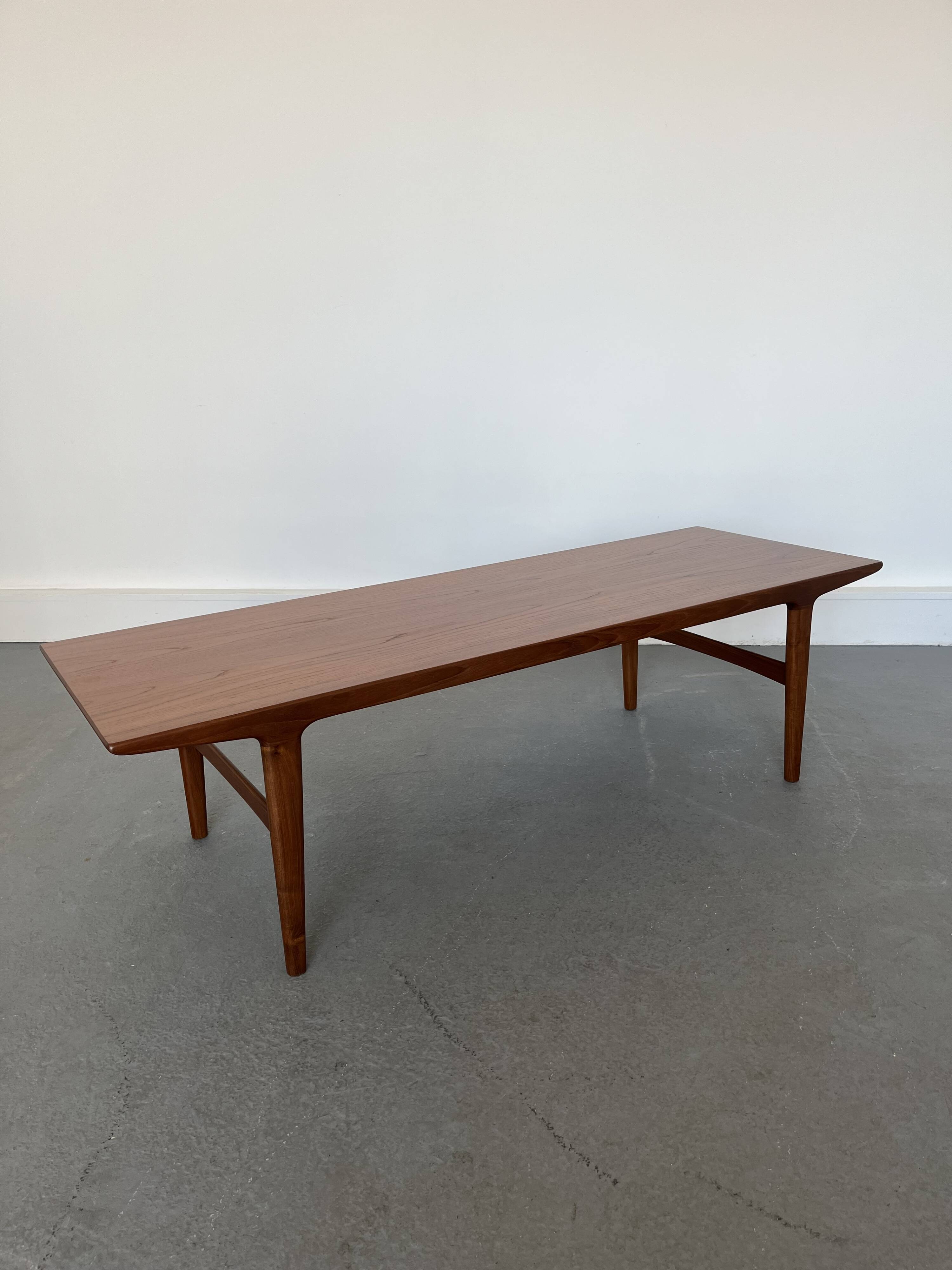 Scandinavian teak table by Niels Otto Møller, 1960s