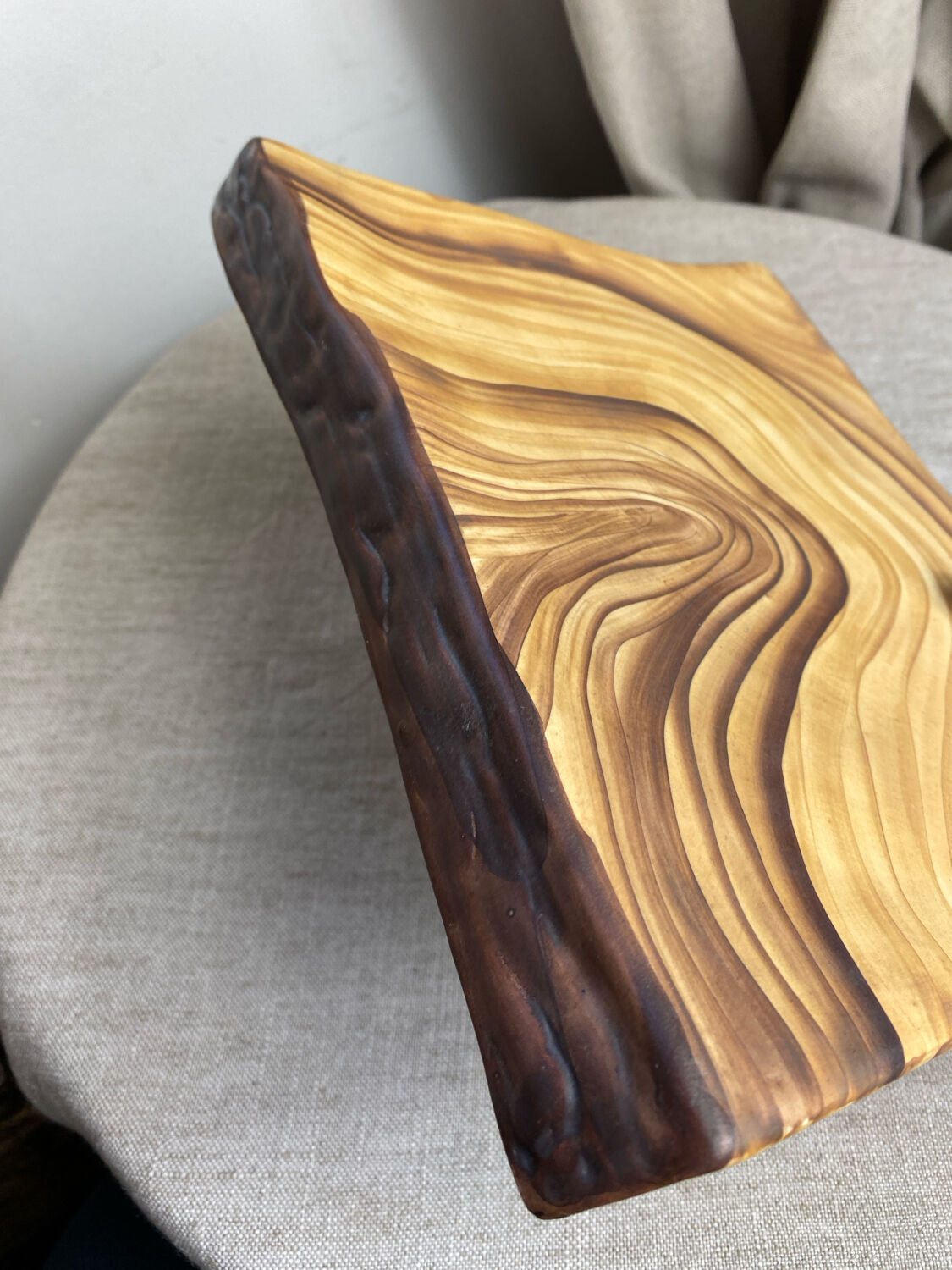 Ceramic dish, Grandjean, Vallauris