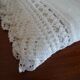 Old linen tablecloth 170 x 165 hand embroidered
