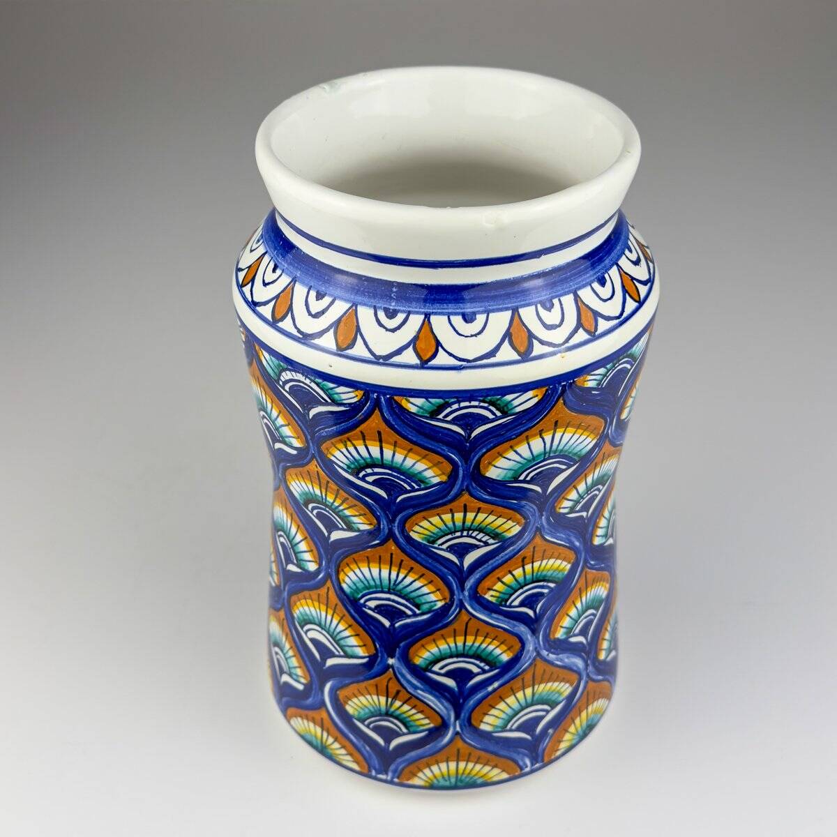 Vintage ceramic vase, Italy, 1971