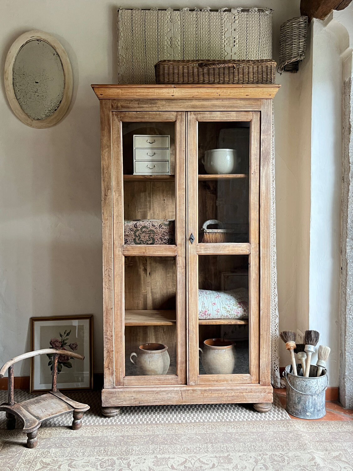 Old display cabinet
