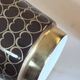 HAVILAND Limoges porcelain Gold & White Vase pot ONZE DE COEUR hand-decorated