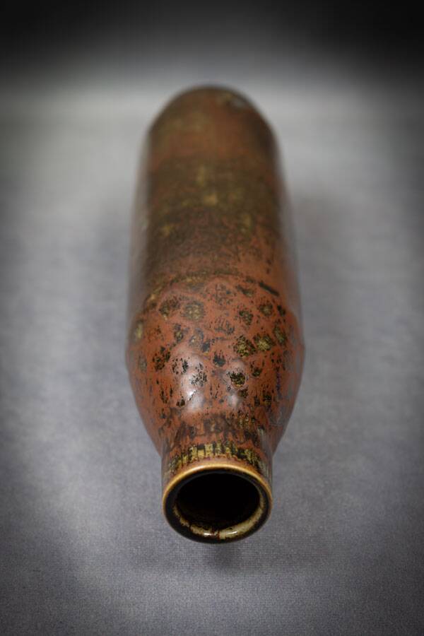 Bouteille en grès émaillé par Carl Harry Stålhane - Rörstrand – Suède 1960