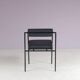 1980s “Tokio” dining table with six “Vienna” chairs by Rodney Kinsman for Bieffeplast, Italy