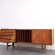 Buffet Hi-Fi en teck mi-siècle Ulvö par Erik Wørts pour Ikea, années 1960.