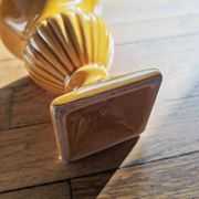 Vase medicis jaune moutarde