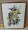 Lithograph by J. Audubon "Piteated Woodpecker" framed, 1950s/1960s