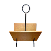 Porte revue anicen vintage annee 50,60' moderniste, chene, deco chic