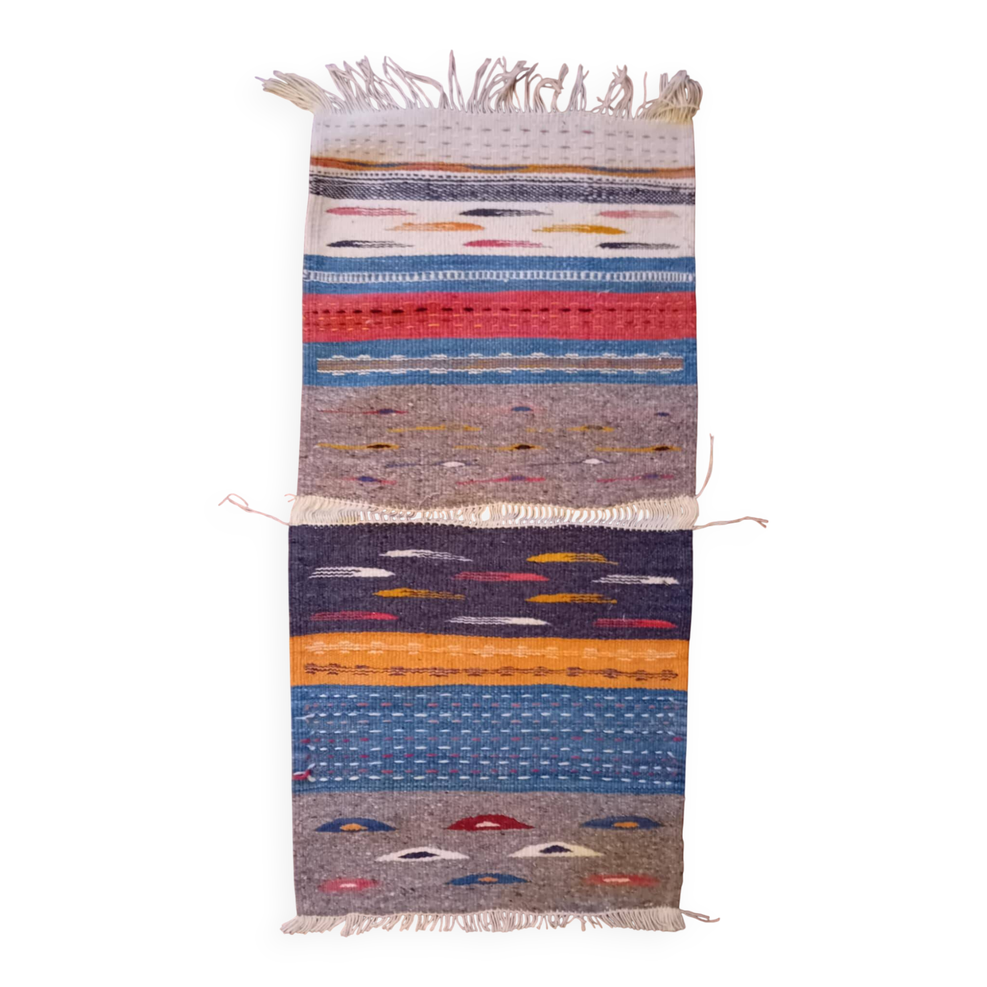 Handmade Berber Kilim 105x51cm