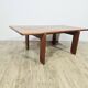 Table basse en teck massif danois / Style Mid-Century Modern / Années 1970.