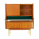 Scandinavian sideboard in solid teak wood and brass, 1950s Swedish vintage