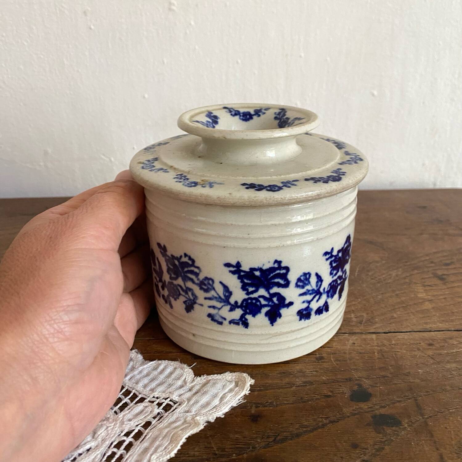 St Uze water butter dish