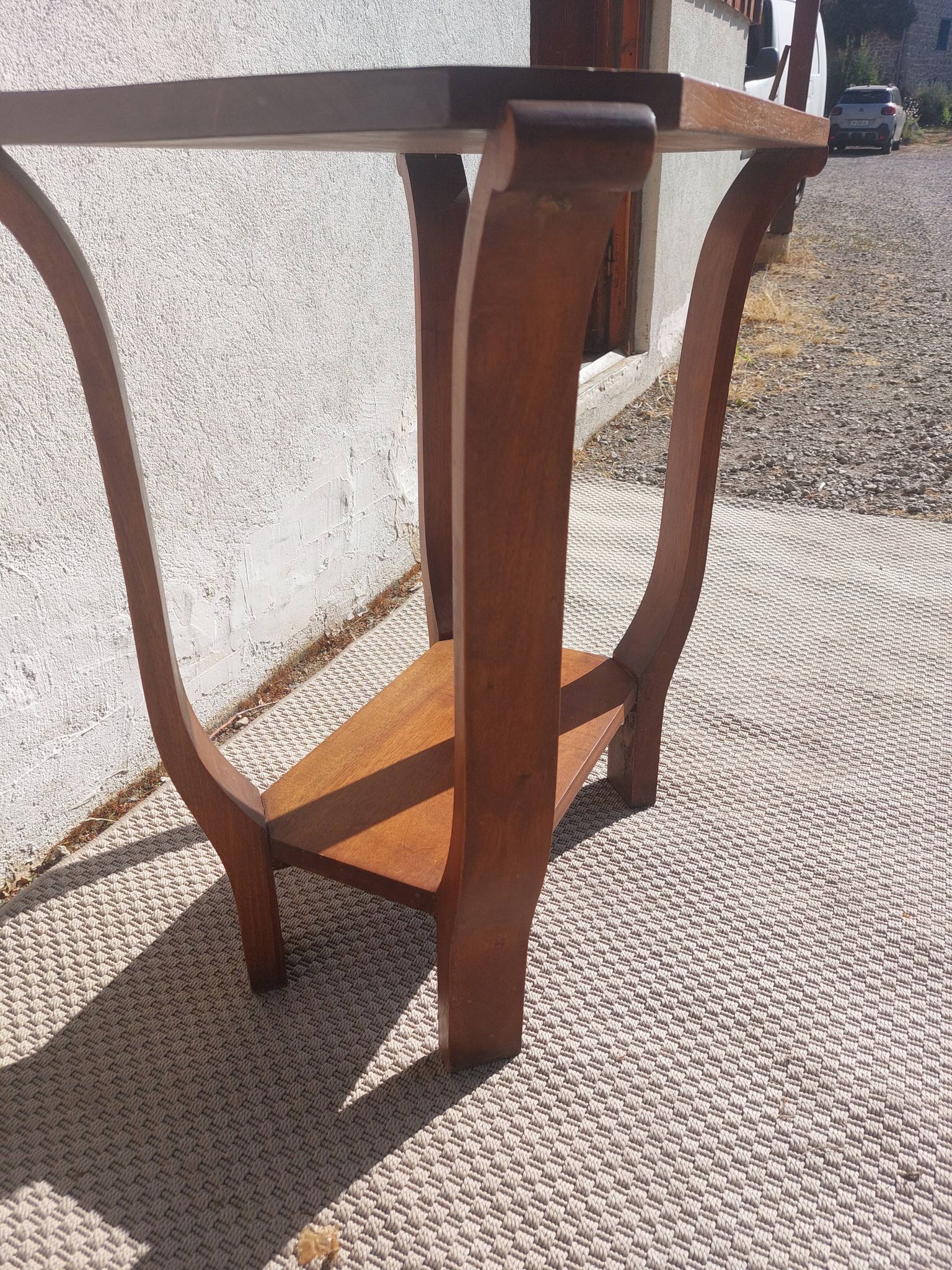 rectangular Art Deco side table