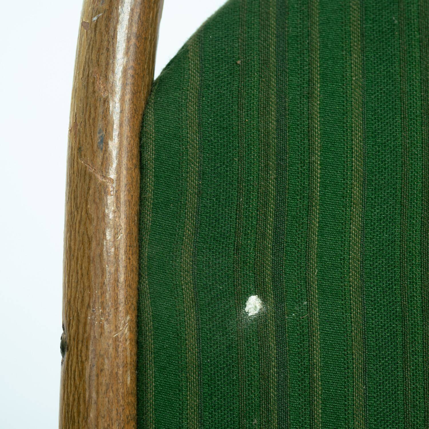 Chaises à dossier haut rembourrées en bois courbé Thonet, années 1980