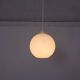 Opaline Glass Satellite Pendant Lamps by Vilhelm Wohlert for Louis Poulsen, 1960s, Set of 2
