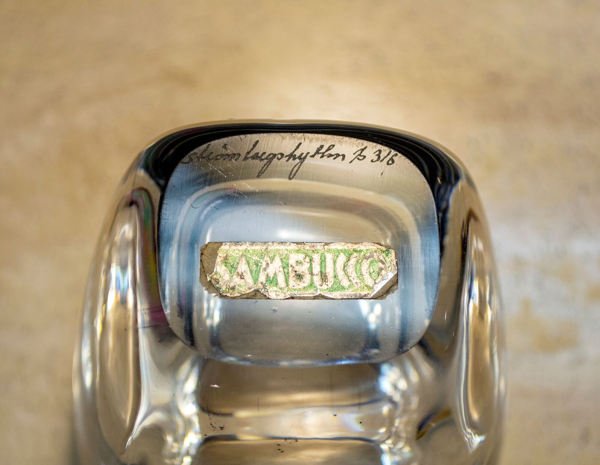 Mid-Century glass vase by Asta Strömberg for Strömbergshyttan, 60s