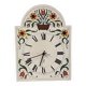 Vintage wall clock - JAZ - metal - 1960-70