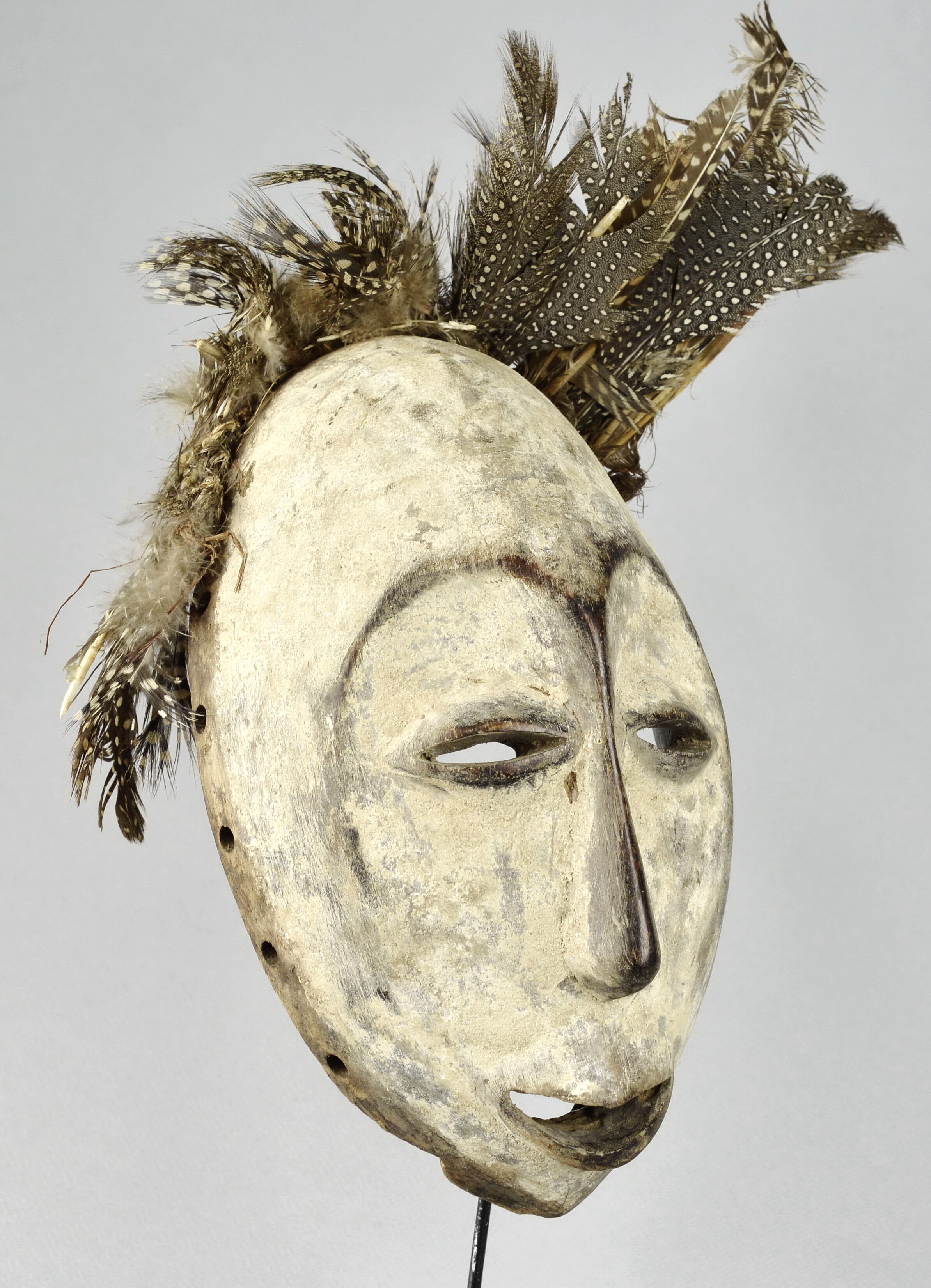 Superbe Masque idimu LEGA Congo Rdc rt Tribal Africain