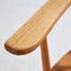 Fauteuil en hêtre altheim par franz schuster pour wiesner hager (mk10087)