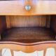 Pair of Louis XV style bedside tables in oak