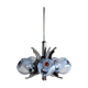 Murano glass chandelier by Mazzega, Italy, 1970