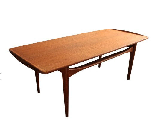 Scandinavian teak coffee table, from Kindt-larsen for France & Son- France & Daverkosen