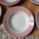 Five soup plates FB85 Badonviller