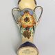 Amphora Vase Ceramic Gouda Holland - Rubens hand painted flower motif - Model 1035