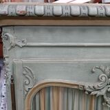 Classic wardrobe, 2 glass doors and interior mirrors