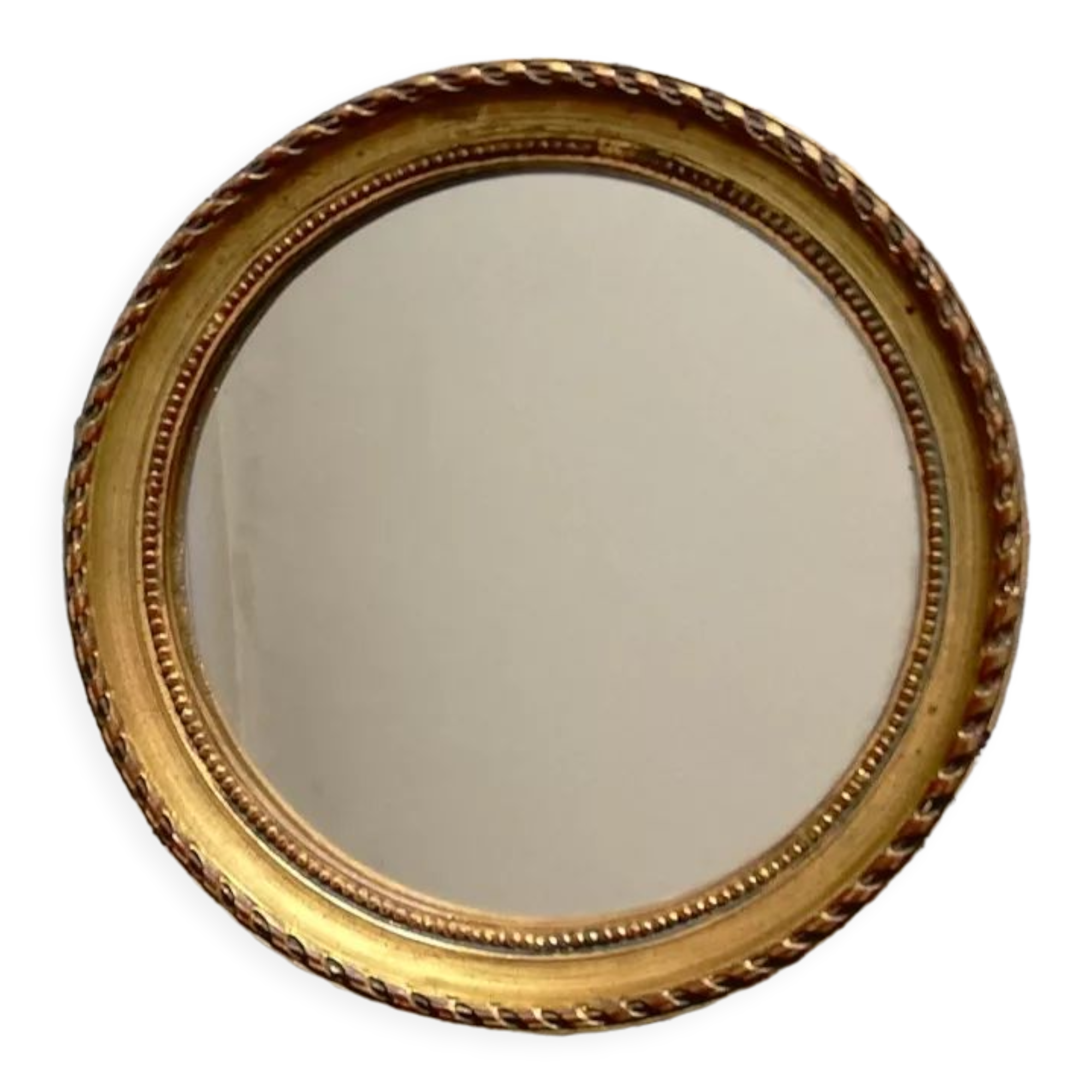 Gilded wooden mirror 15cm