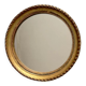 Miroir bois doré 15cm