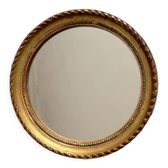 Gilded wooden mirror 15cm