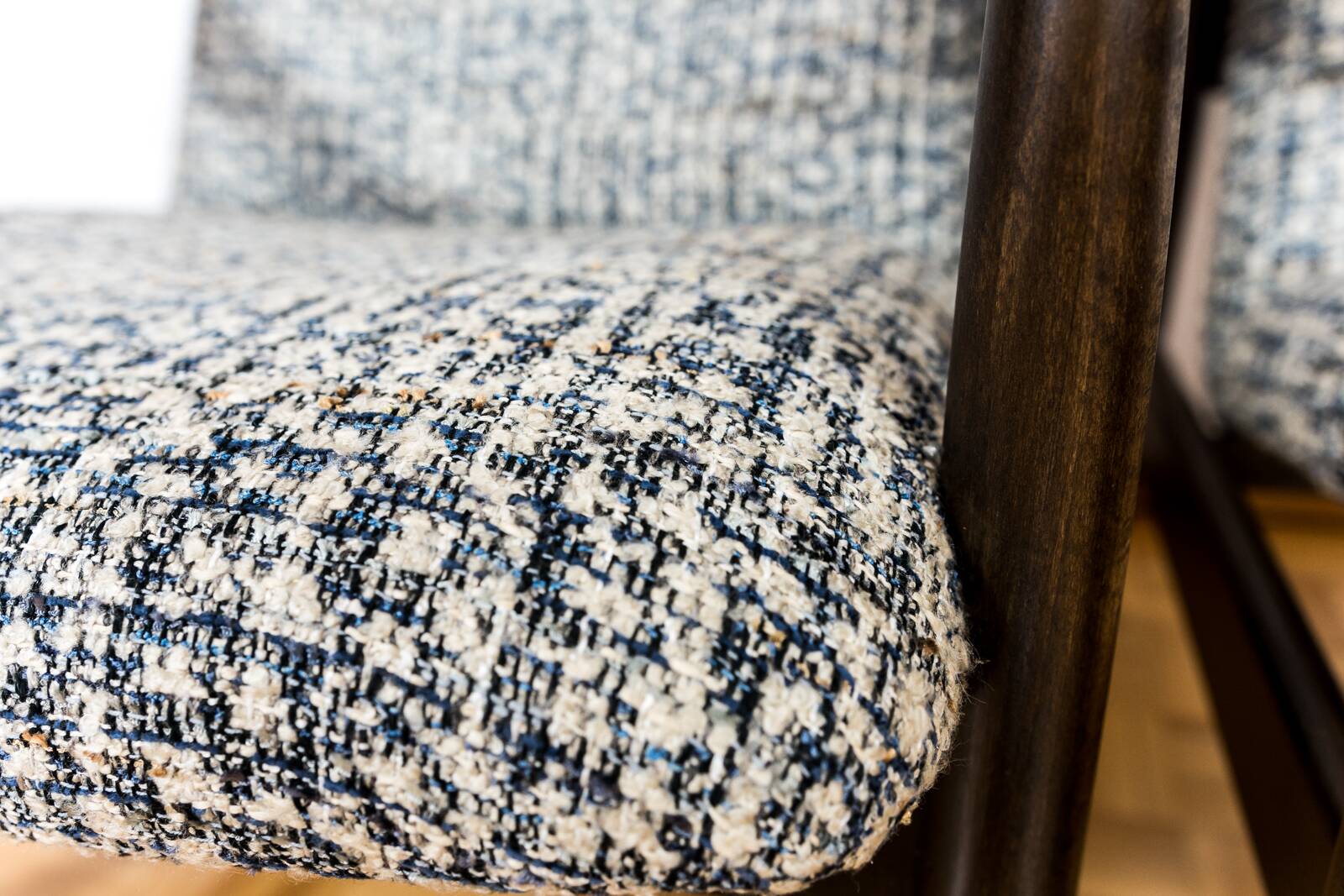 Customizable Blue Armchairs By Edmund Homa, 1960s