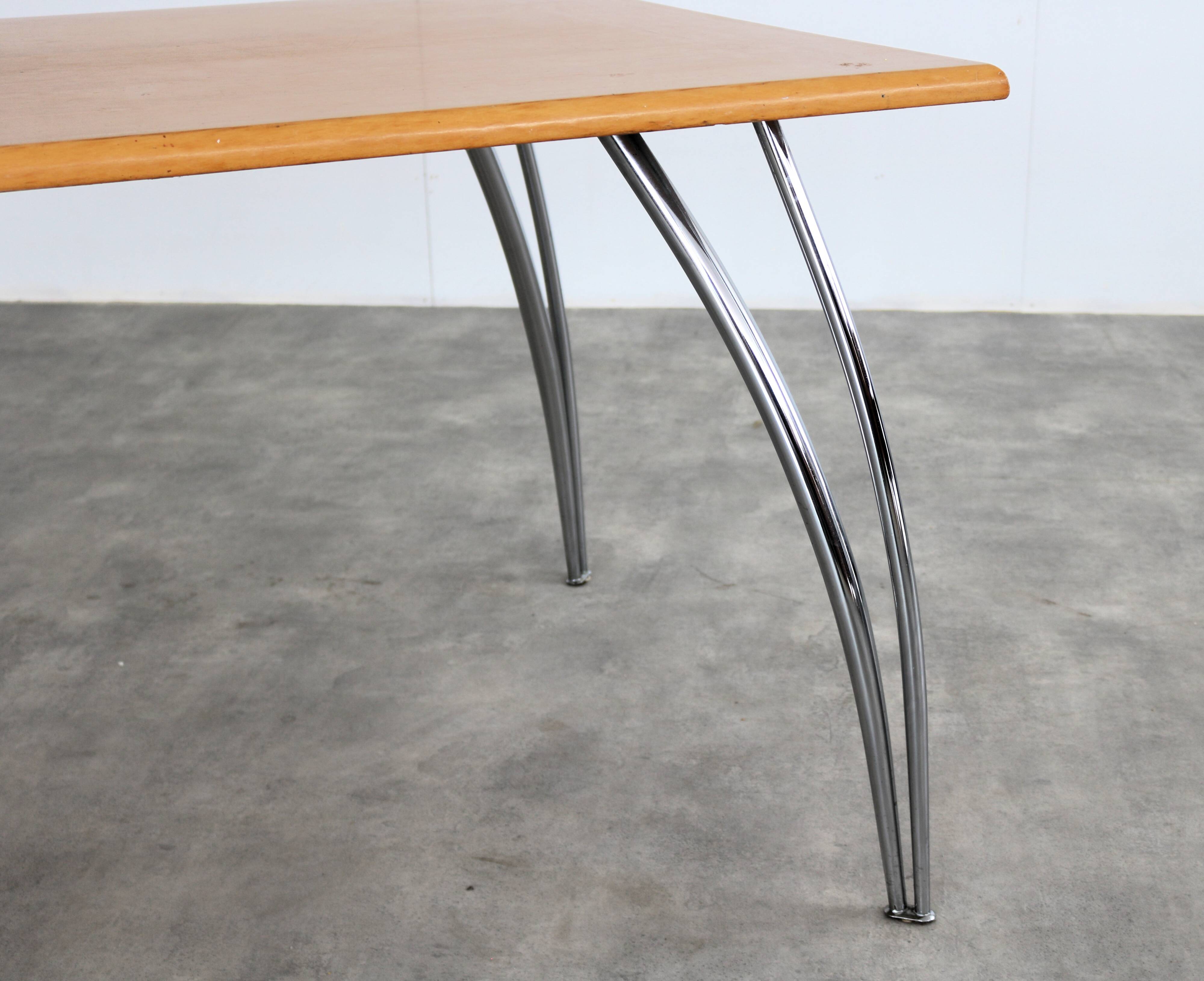 Vintage table | dining table | Effezeta | 80s