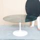 Original knoll tulip dining table (137cm) alpe verdi glossy in new condition!!