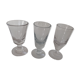 3 antique bubble glasses absinthe bistro
