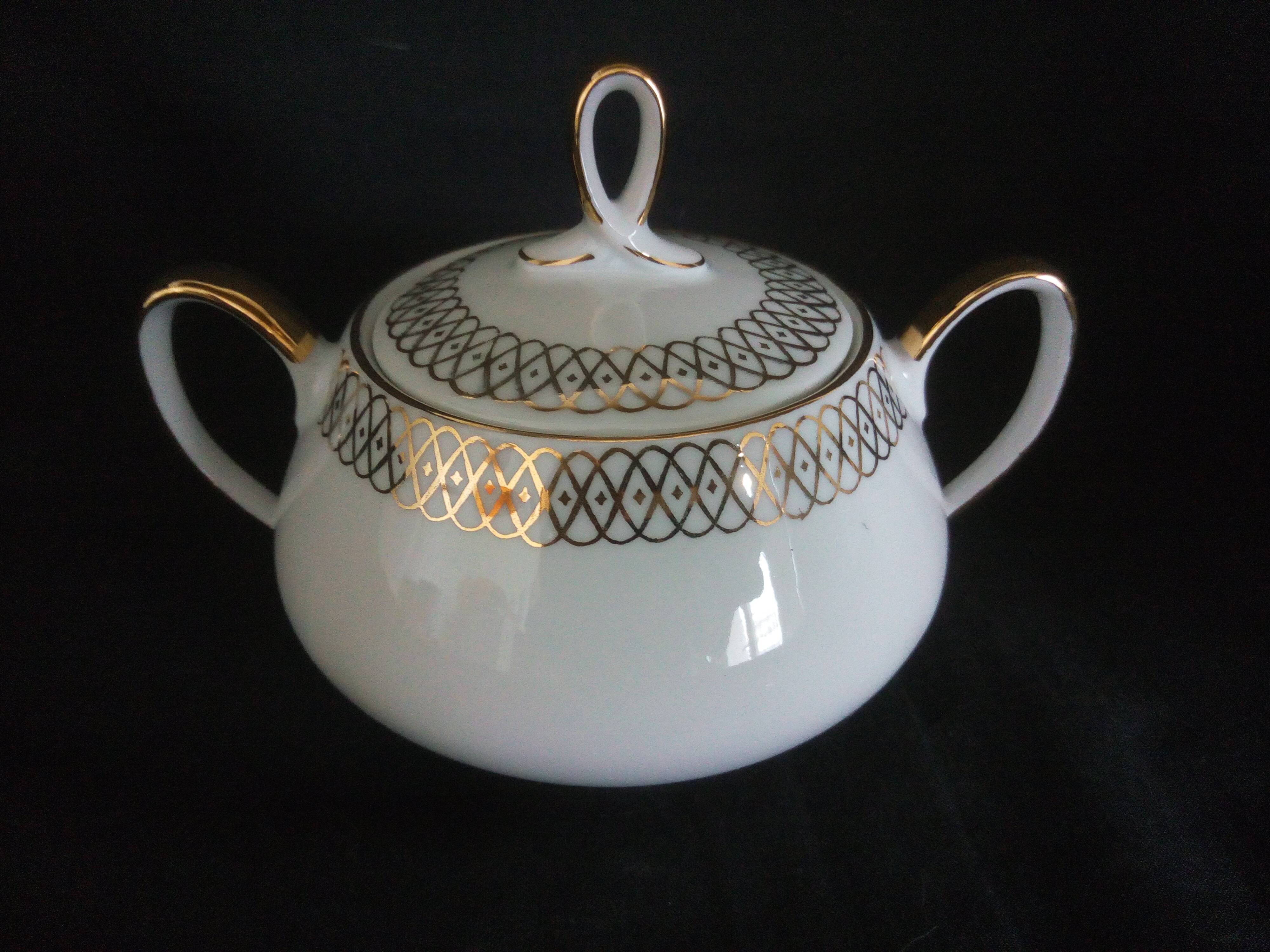 German porcelain coffee set Oscar Schaller (1921 - 1935)