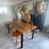 Table style ferme