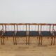 Chaises de salle à manger danoises par Ole Wanscher pour Poul Jeppesens Furniture Factory.