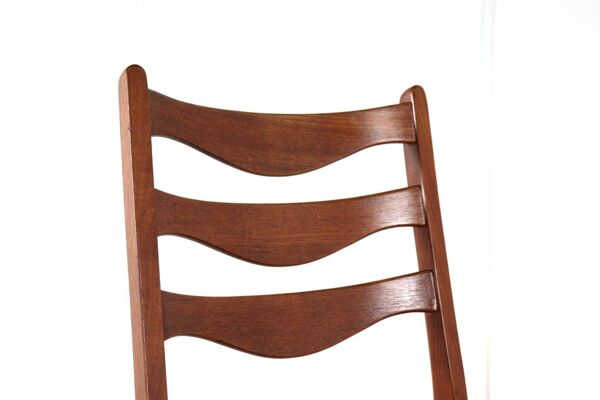 Lot de 4 chaises en corde de papier Arne Wahl Iversen pour Glygnore