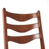 Set of 4 Arne Wahl Iversen for Glygnore papercord chairs