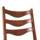 Set of 4 Arne Wahl Iversen for Glygnore papercord chairs