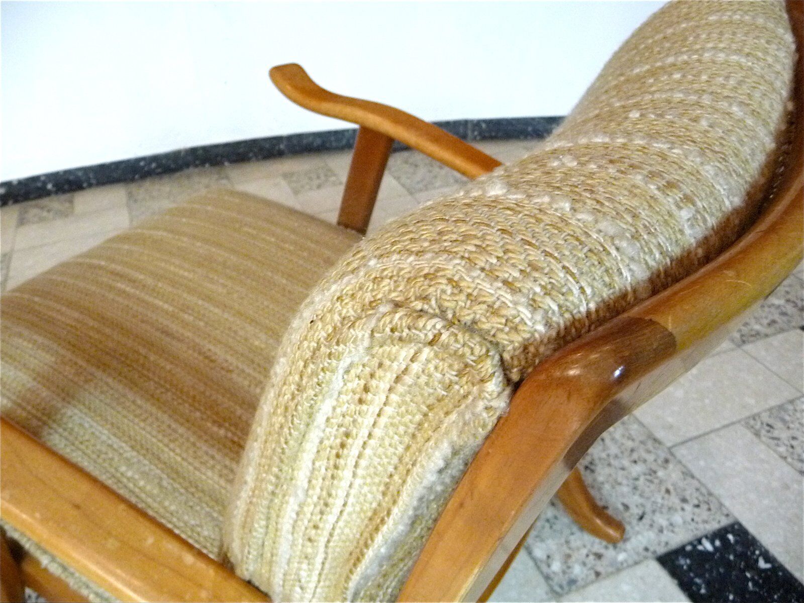 Ensemble de 2 fauteuils des années 50 de style mid-century de Wilhelm Knoll, Allemagne.