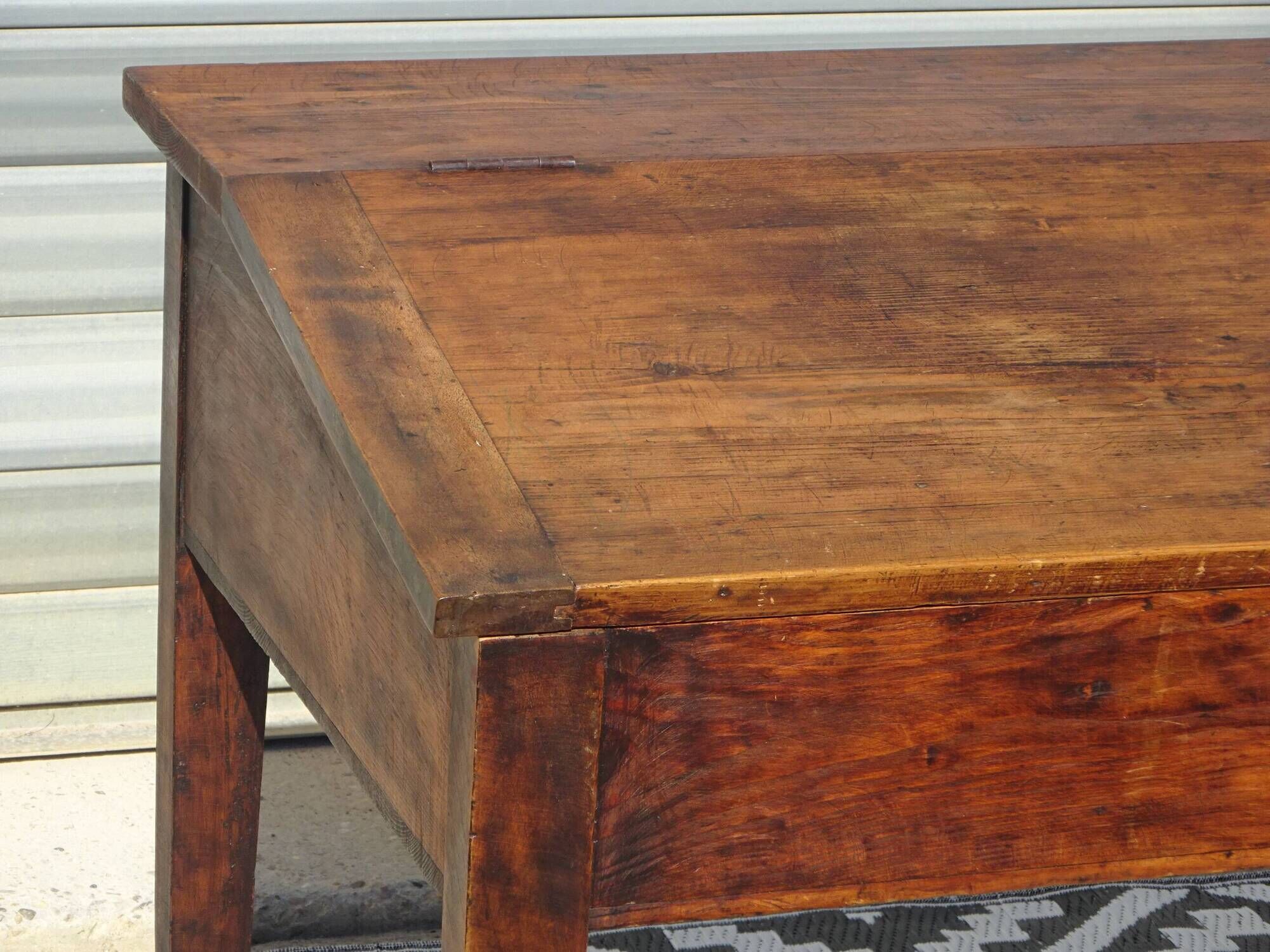 vintage desk with storage
